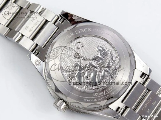 0101 Seamaster 300 Heritage VSF 1:1 Best Edition Blue Dial on SS Bracelet A8912 Super Clone Packable 7716